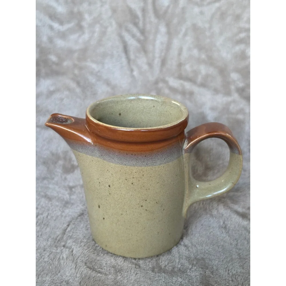Mikasa Potters Art Earthy Creamer Ben Seibel Design FF 850 Stoneware Japan